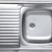 Chiuveta bucatarie din inox adancime 50x80 cm EC-416